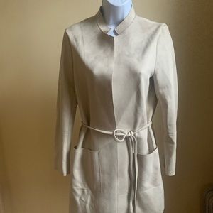 H&M beige Suede Jacket, NWOT. Elegant and beautiful.